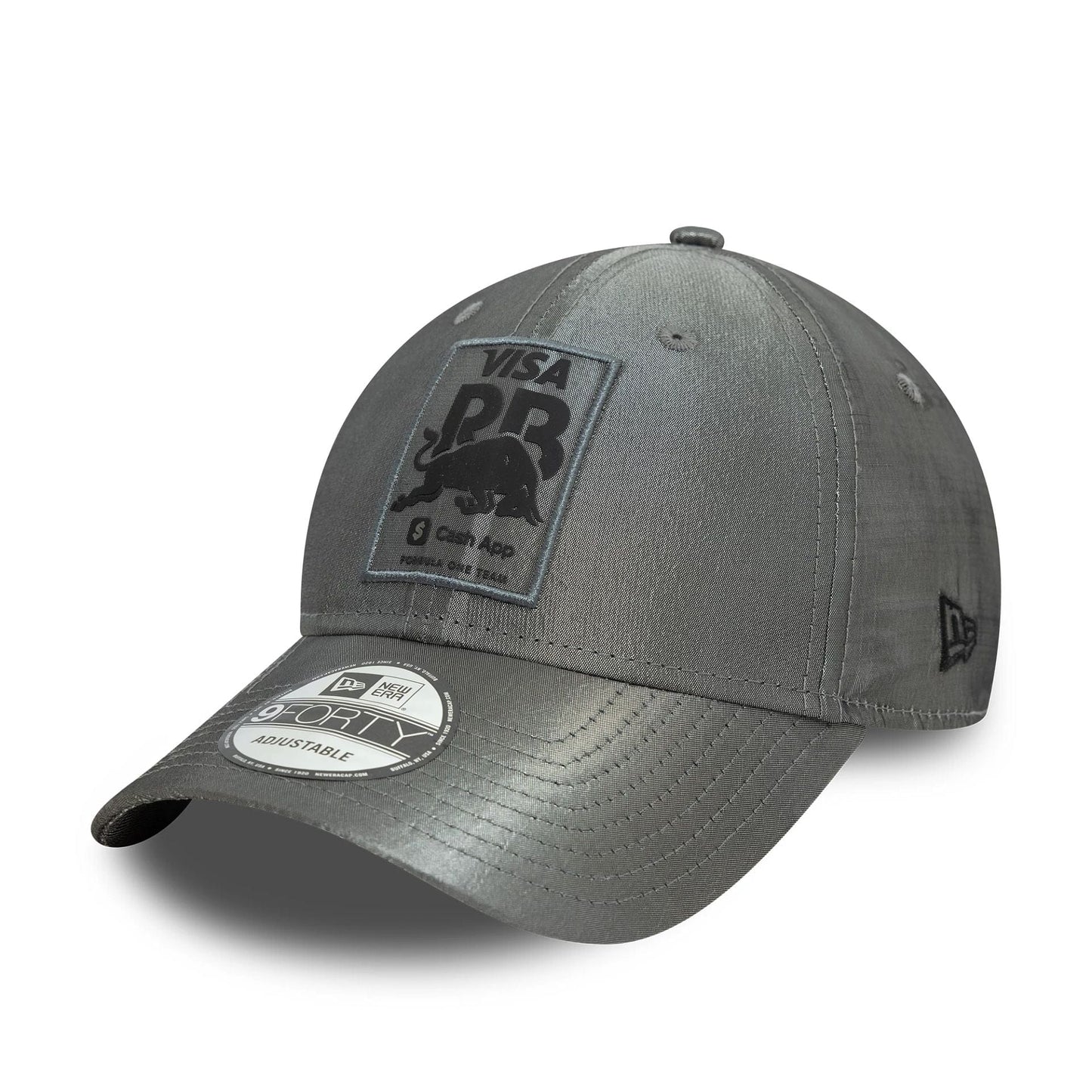 This is a Visa Cash App Racing Bulls Two-Tone Dark Grey 9FORTY Adjustable Cap 1
