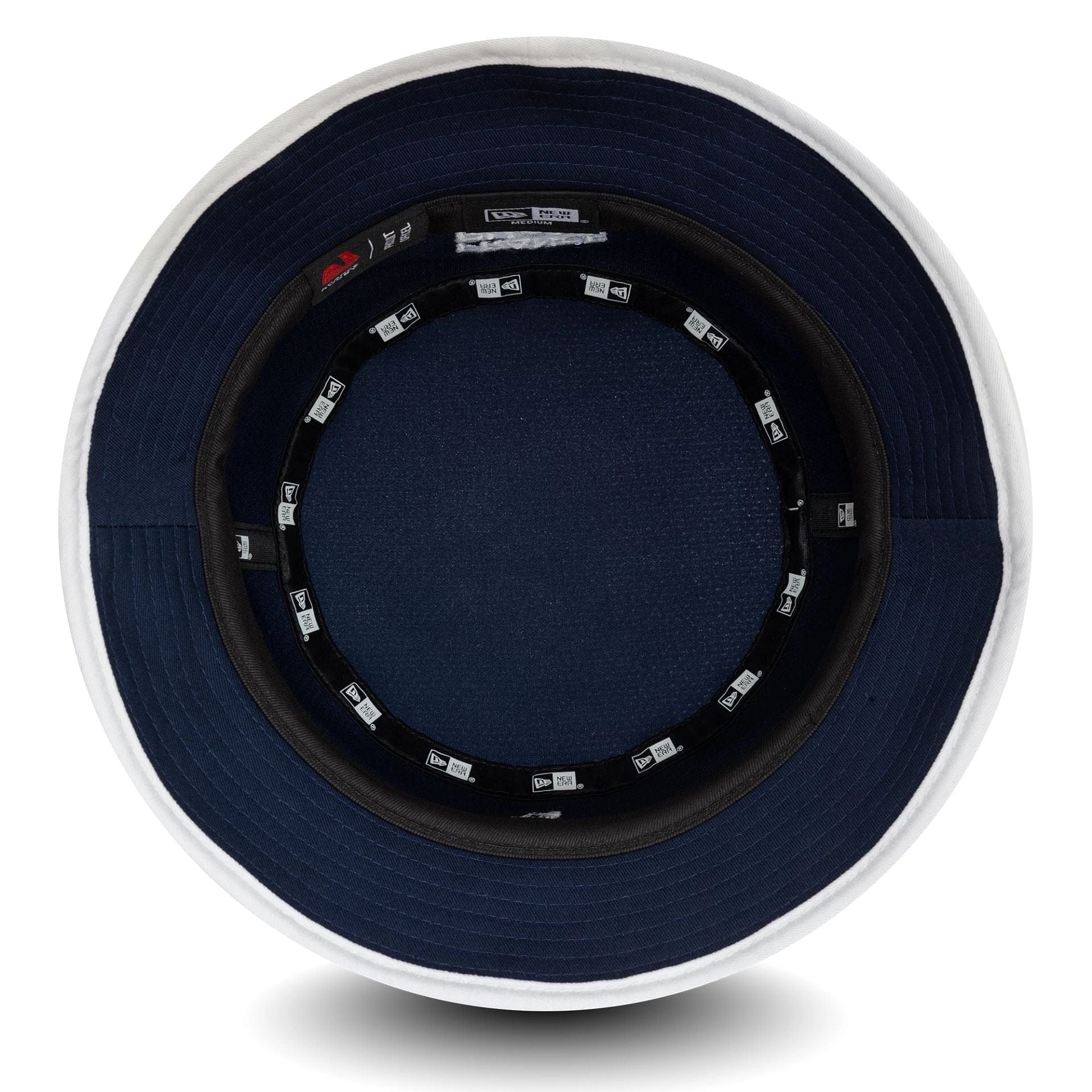 This is a French Federation Of Rugby Training Mesh Navy Bucket Adjustable Hat 3