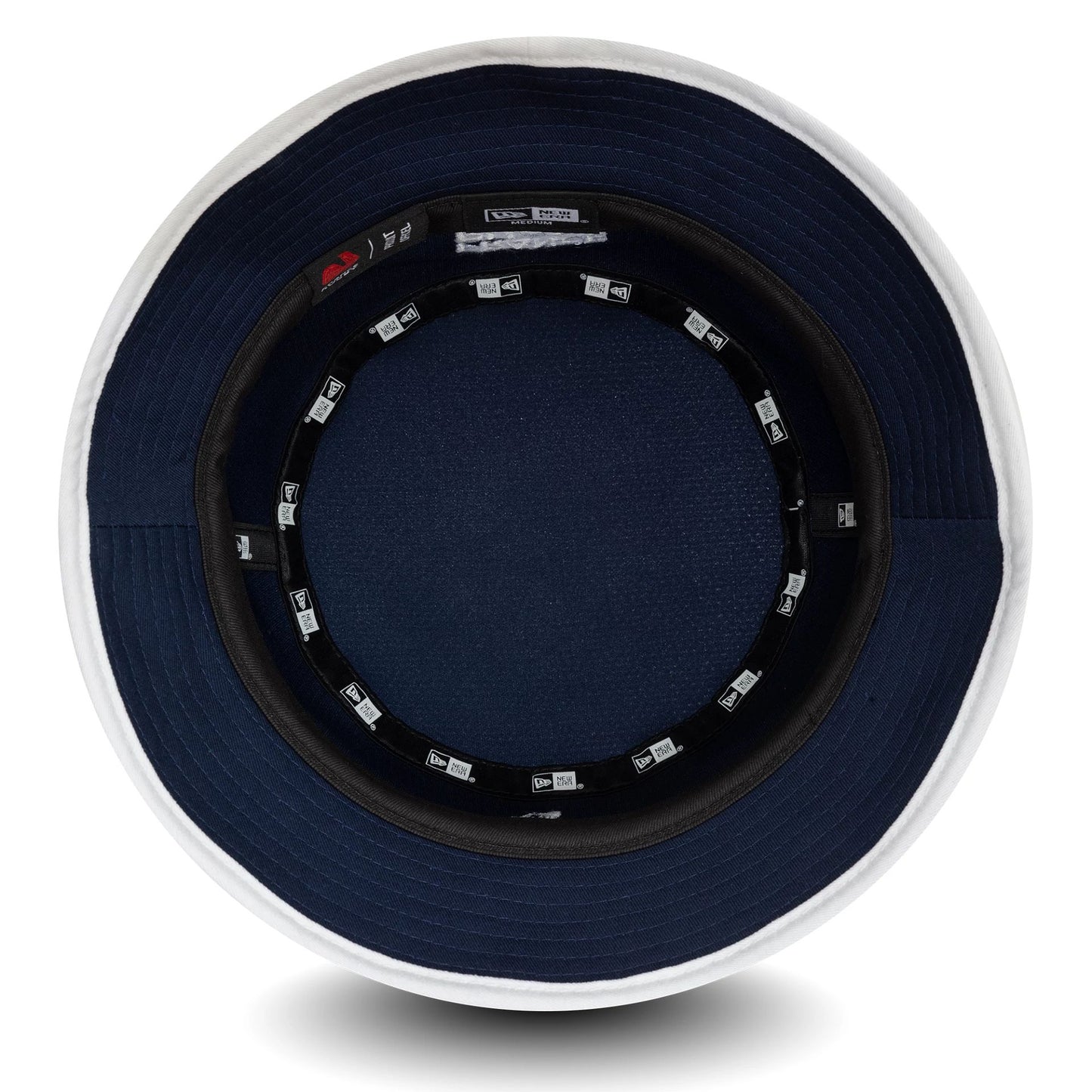 This is a French Federation Of Rugby Training Mesh Navy Bucket Adjustable Hat 3