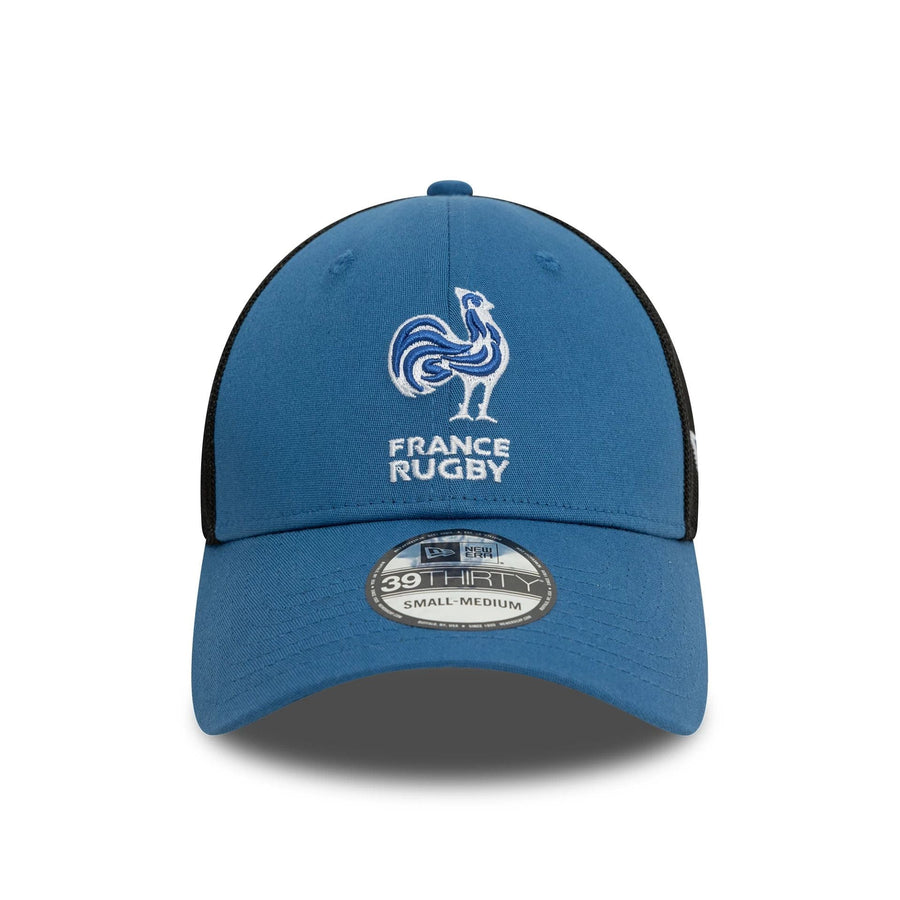 This is a French Federation Of Rugby Seasonal Blue 39THIRTY Stretch Fit Cap 2