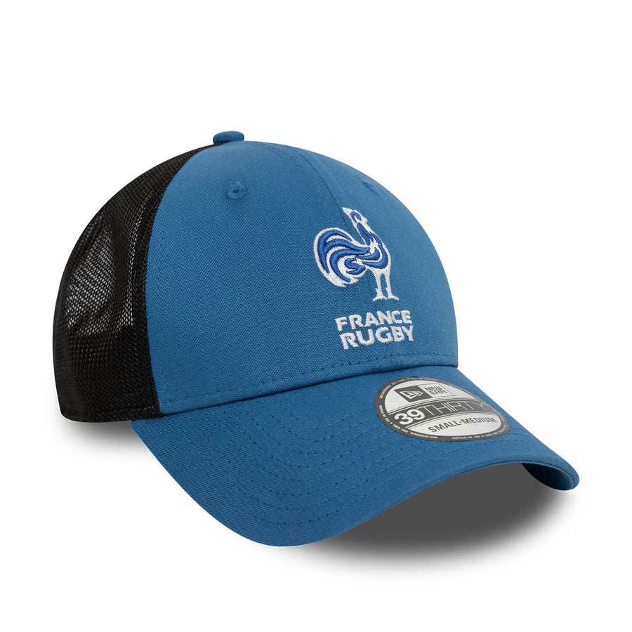 This is a French Federation Of Rugby Seasonal Blue 39THIRTY Stretch Fit Cap 3