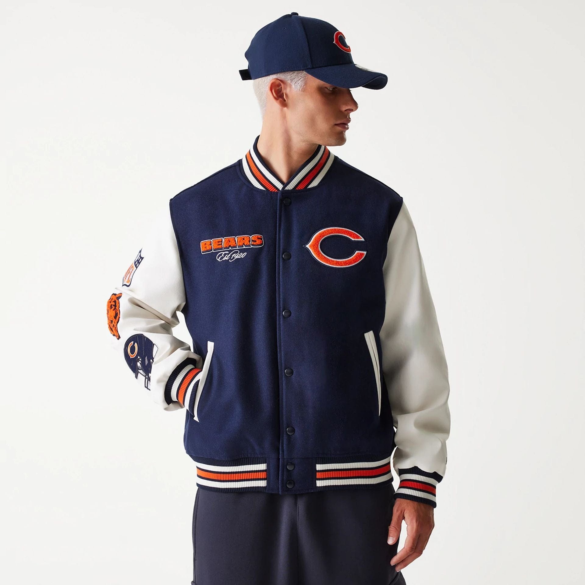 NFL Chicago Bears Varsity Jacket - Main Image