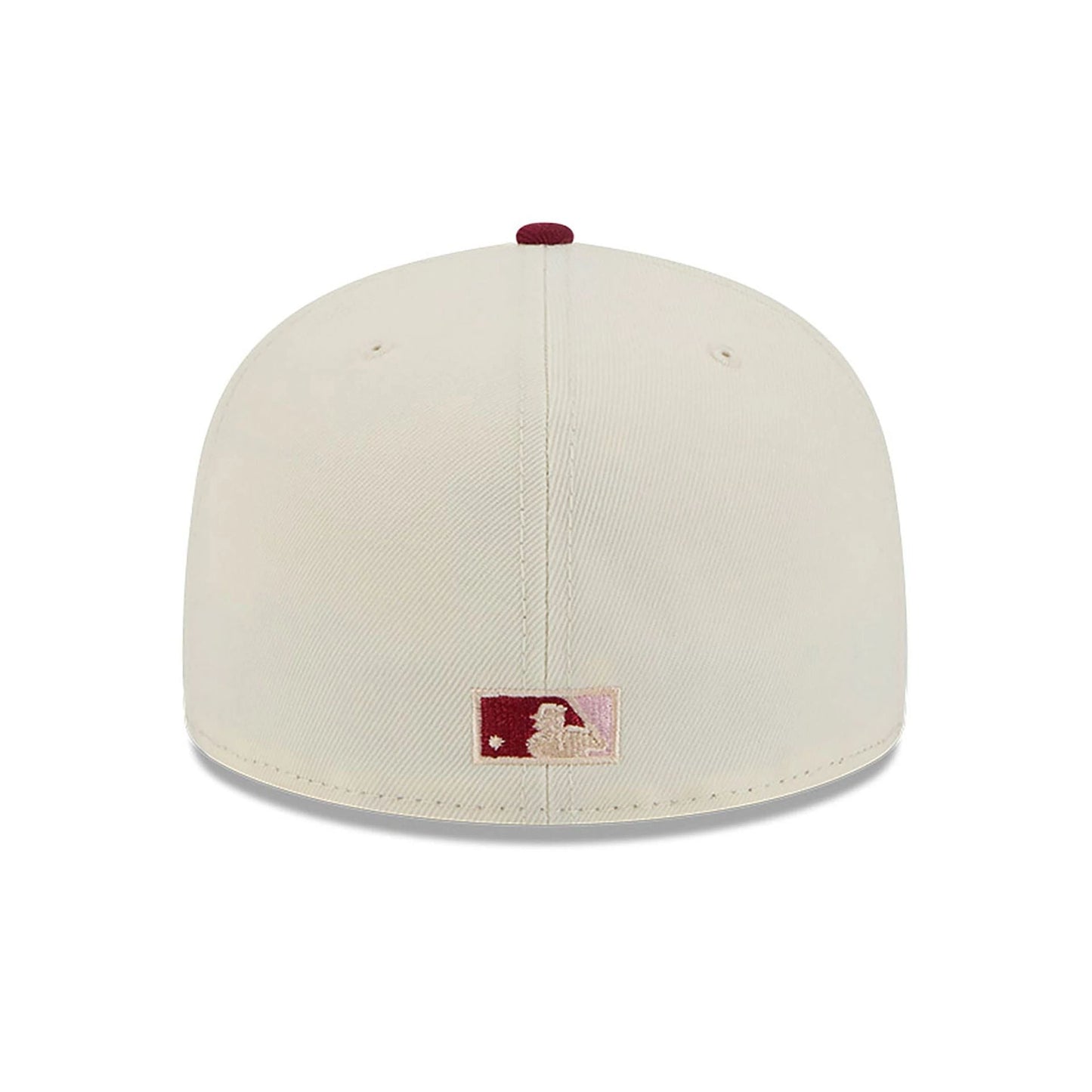This is a LA Angels Cherub Chrome White 59FIFTY Fitted Cap 5