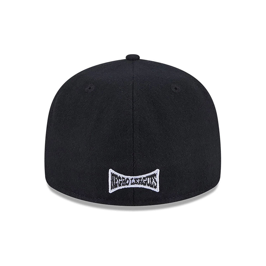 This is a Birmingham Black Barons Enclosed Flag Black Retro Crown 59FIFTY Fitted Cap 5