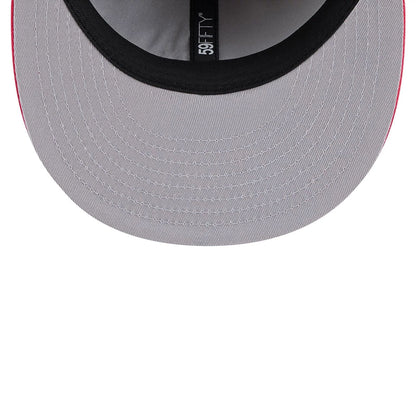 This is a San Francisco 49ers NFL Champions Dark Beige Retro Crown 59FIFTY Fitted Cap 2