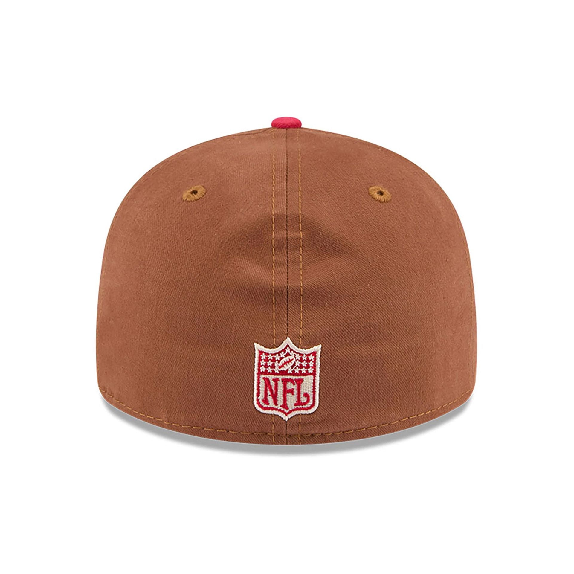 This is a San Francisco 49ers NFL Champions Dark Beige Retro Crown 59FIFTY Fitted Cap 5