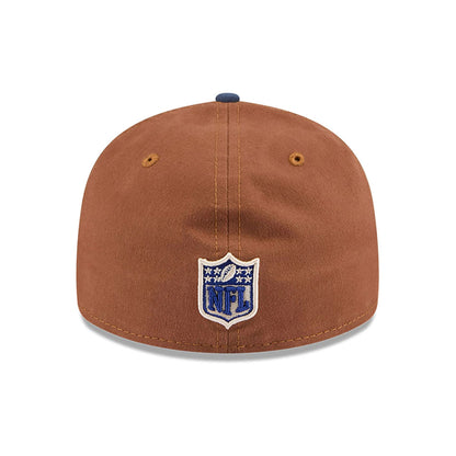 This is a New York Giants NFL Champions Dark Beige Retro Crown 59FIFTY Fitted Cap 5
