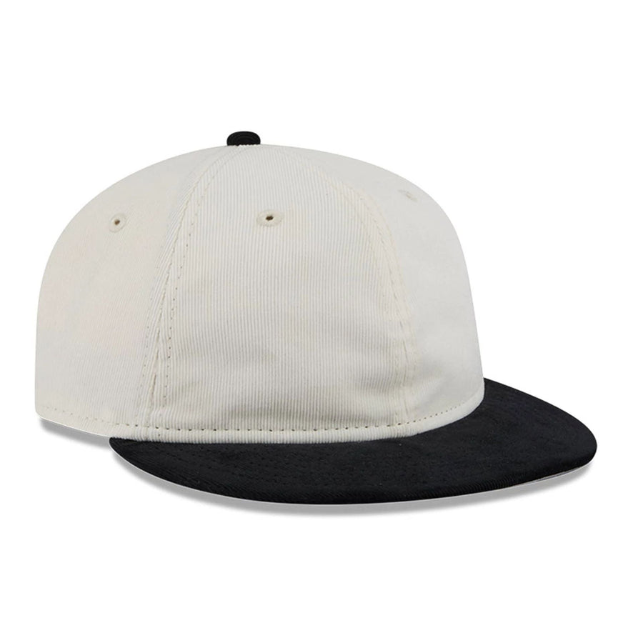 This is a New Era Micro Cord Black Retro Crown 59FIFTY Fitted Cap 4