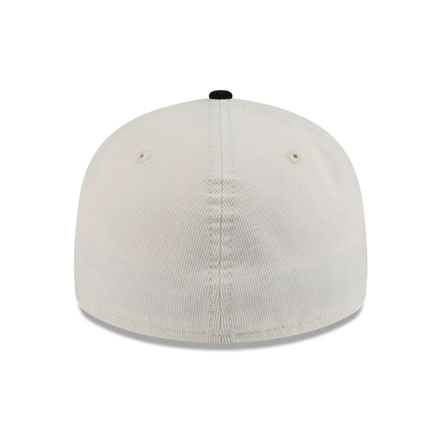 This is a New Era Micro Cord Black Retro Crown 59FIFTY Fitted Cap 7