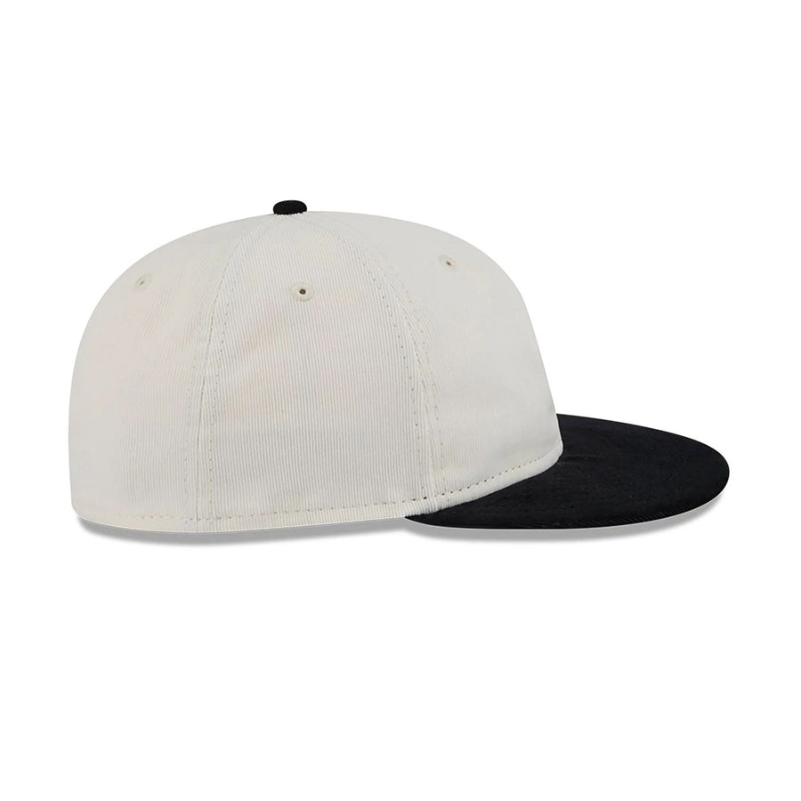 This is a New Era Micro Cord Black Retro Crown 59FIFTY Fitted Cap 5