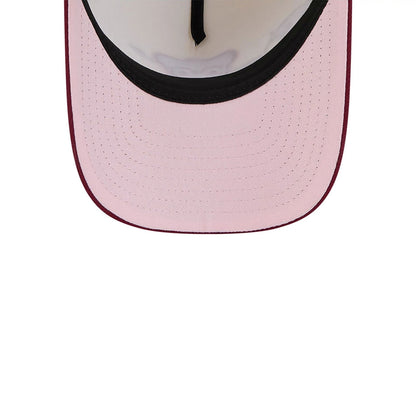 This is a Chicago Cubs Cherub Chrome White 9FORTY M-Crown A-Frame Adjustable Cap 2