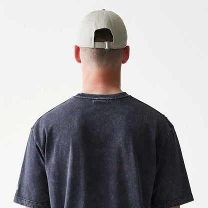 The Male model is wearing New York Yankees Sport Classic Navy T-Shirt 6