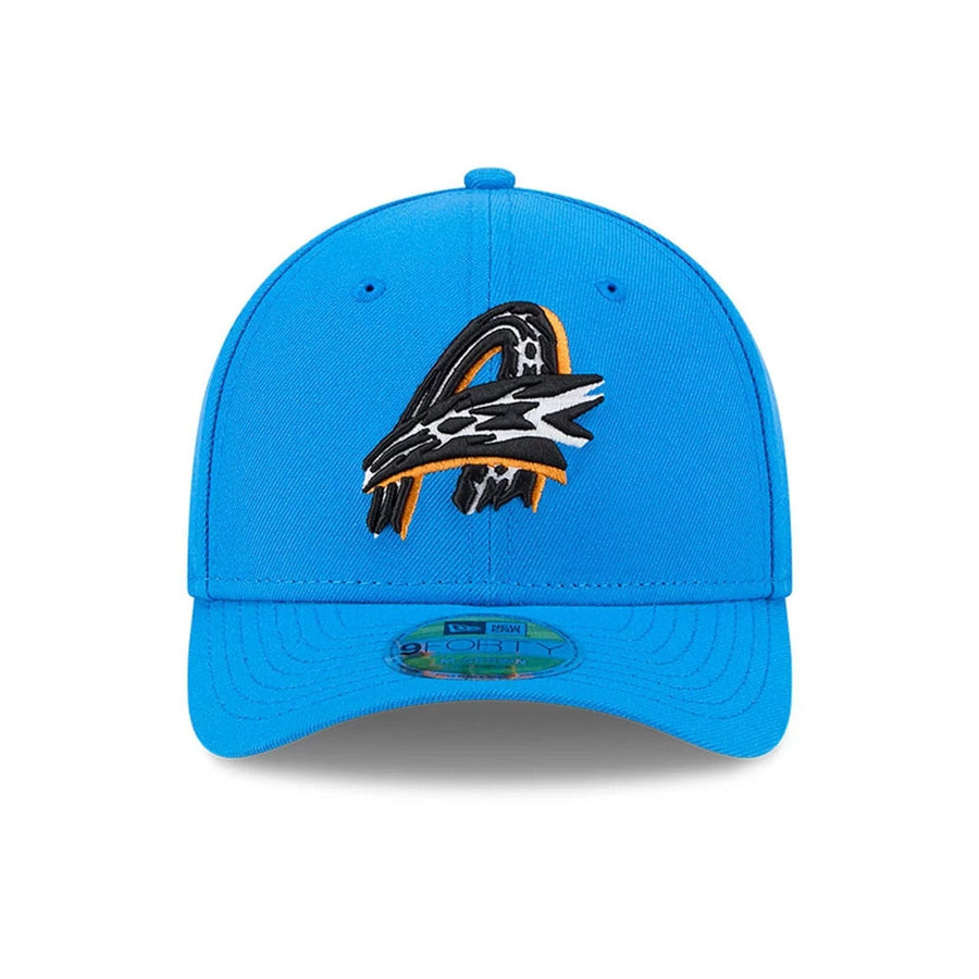 This is a Akron Rubber Ducks MiLB AC Perf Player Replica Blue 9FORTY M-Crown Adjustable Cap 3