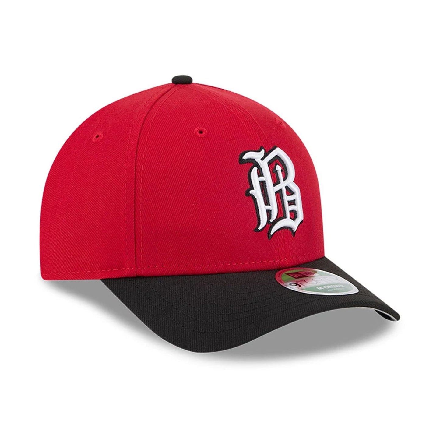 This is a Birmingham Barons MiLB AC Perf Player Replica Red 9FORTY M-Crown Adjustable Cap 4
