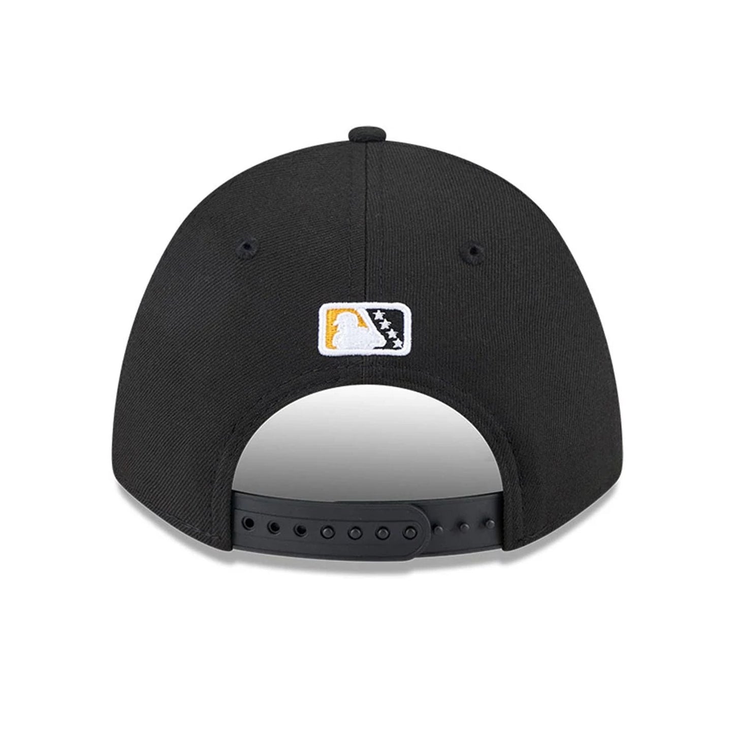 This is a Salt Lake City Bees MiLB AC Perf Player Replica Black 9FORTY M-Crown Adjustable Cap 5