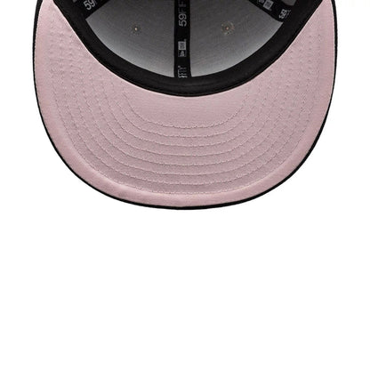 Pictured is this New Era Panama Floral 59FIFTY Fitted cap in grey. 2