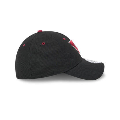 Pictured is this MiLB Batting Practice Wisconsin Timber Rattlers 39THIRTY Stretch Fit cap in black. 6