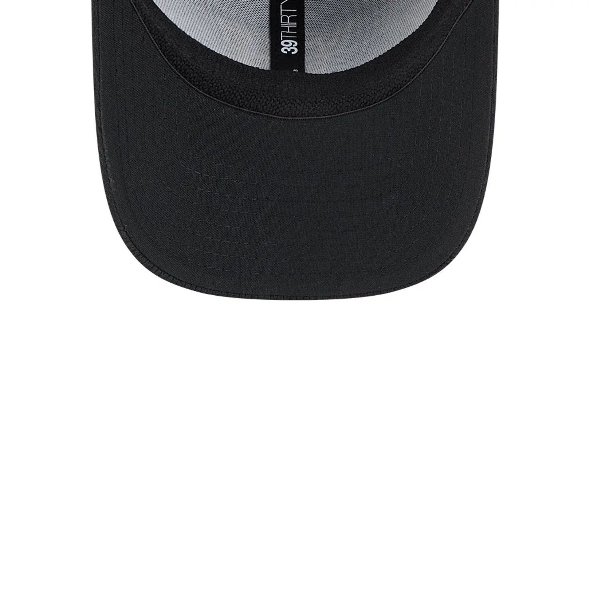Pictured is this MiLB Batting Practice Wisconsin Timber Rattlers 39THIRTY Stretch Fit cap in black. 7