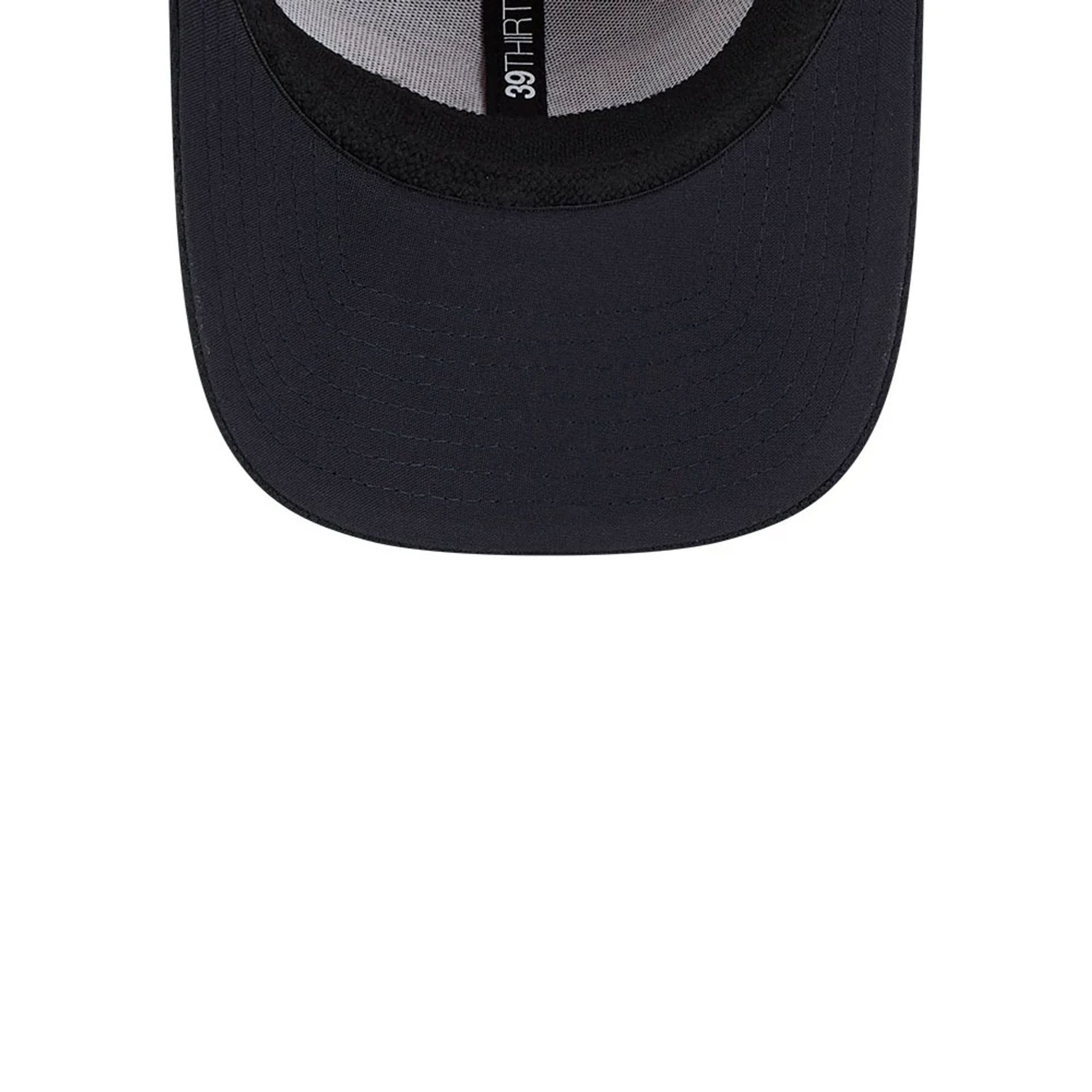 Pictured is this MiLB Batting Practice Toledo Mud Hens 39THIRTY Stretch Fit cap in red. 7