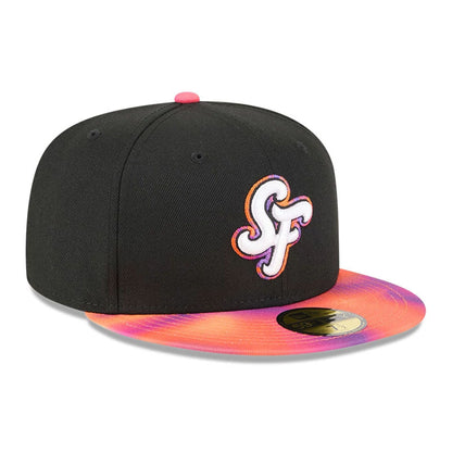 This is a San Francisco Giants MLB City Connect Black 59FIFTY Fitted Cap 3