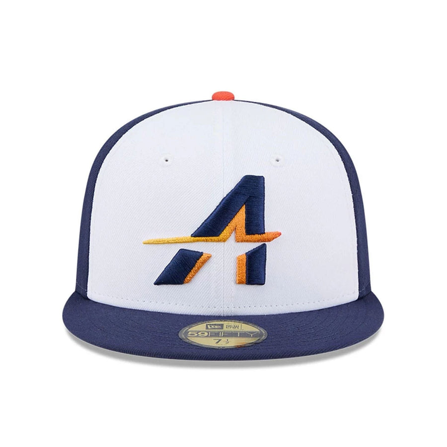 This is a Houston Astros MLB City Connect Navy 59FIFTY Fitted Cap 3
