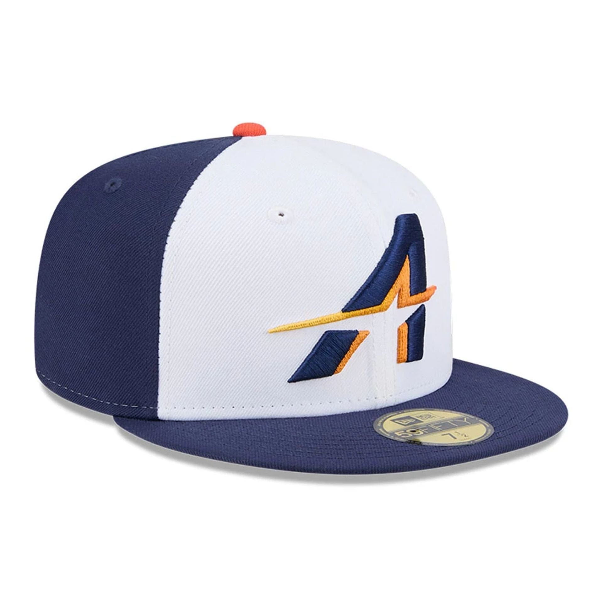 This is a Houston Astros MLB City Connect Navy 59FIFTY Fitted Cap 4