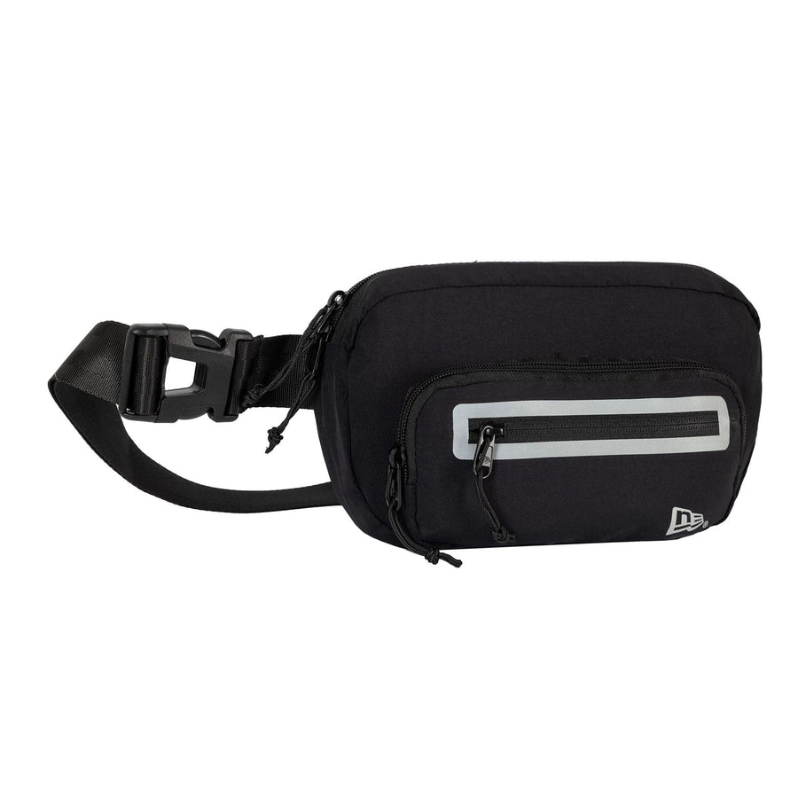 This is a New Era Black Waist Bag 3