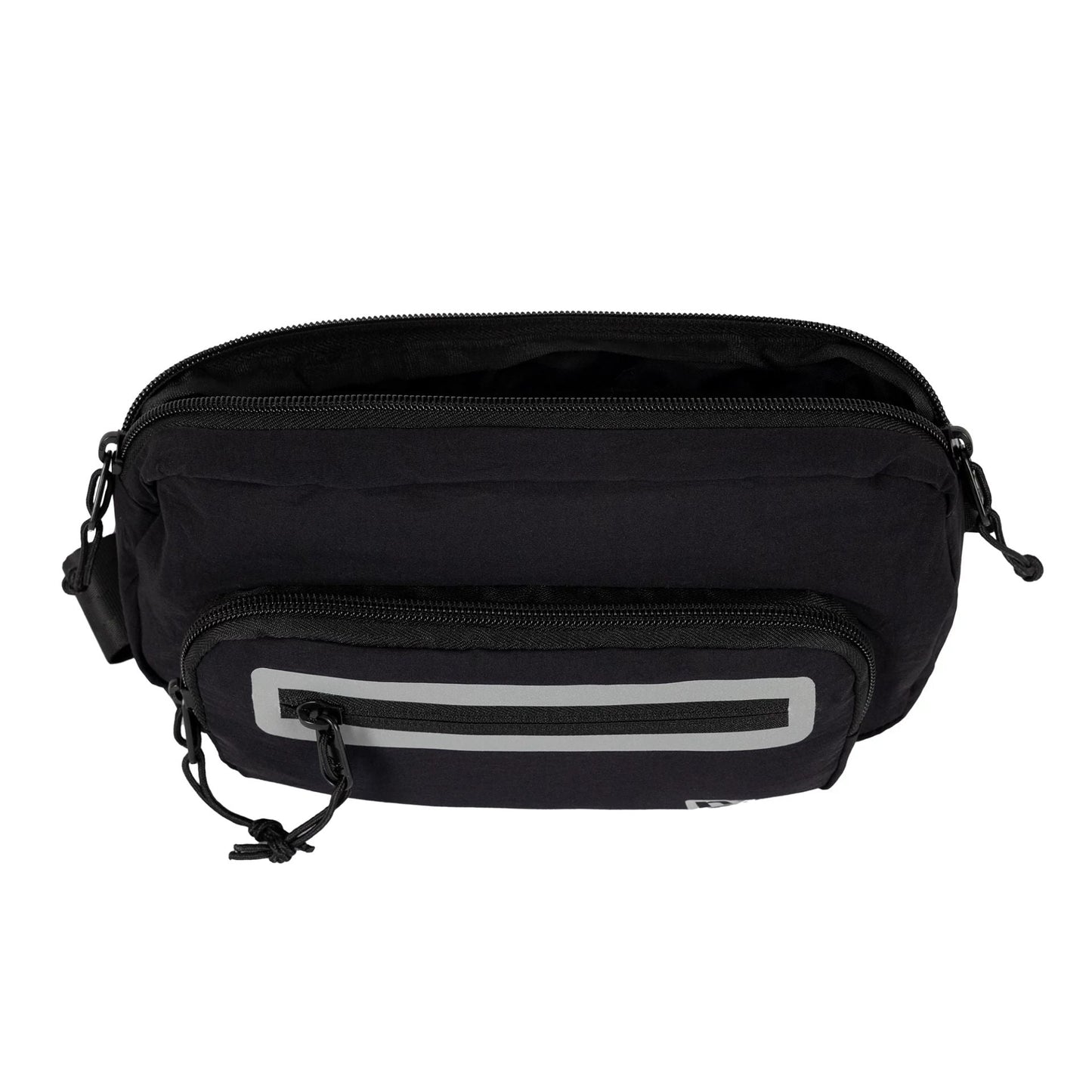 This is a New Era Black Waist Bag 4