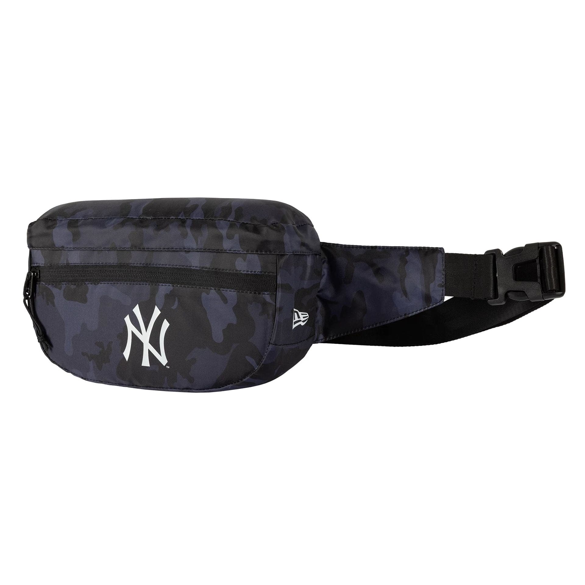 This is a New York Yankees MLB Black Waist Bag 1