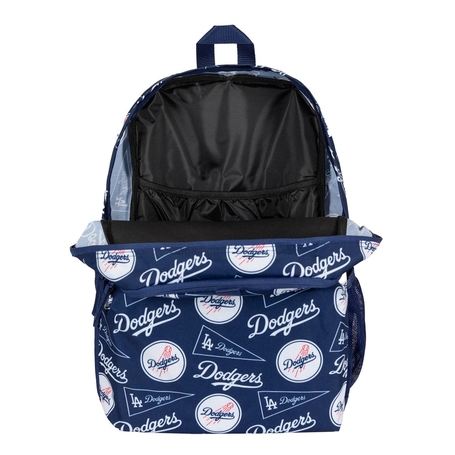 This is a LA Dodgers MLB Blue Stadium Backpack 4