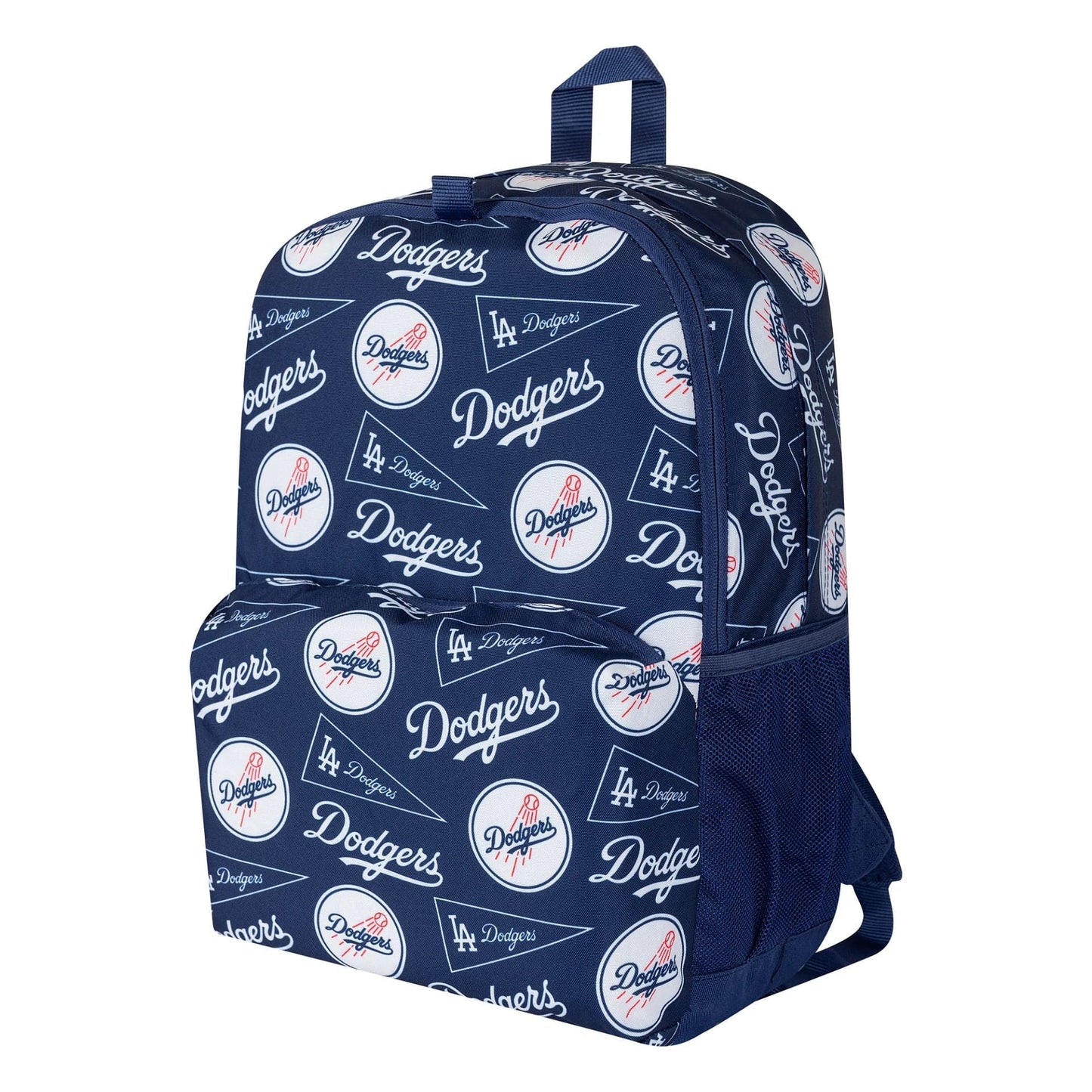 This is a LA Dodgers MLB Blue Stadium Backpack 1