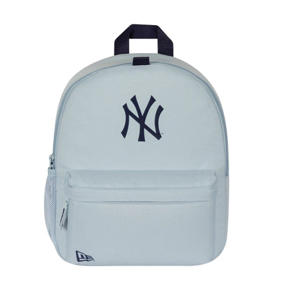 This is a New York Yankees MLB Pastel Blue Stadium Backpack 2