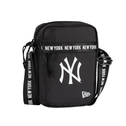 This is a New York Yankees Strap Black Side Bag 3