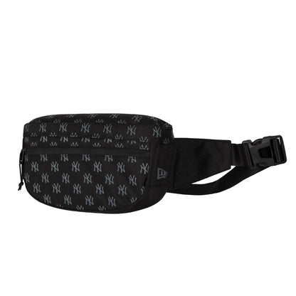 This is a New York Yankees Monogram Black Waist Bag 2