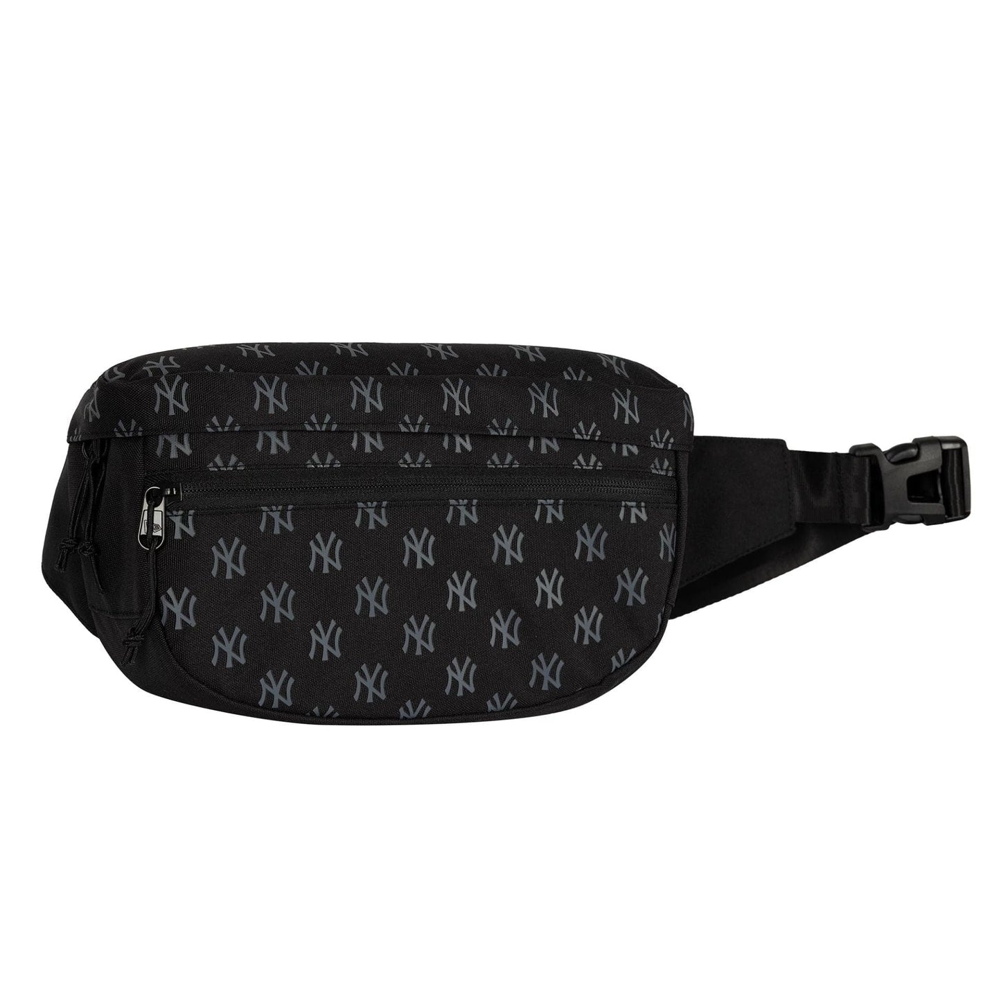 This is a New York Yankees Monogram Black Waist Bag 3