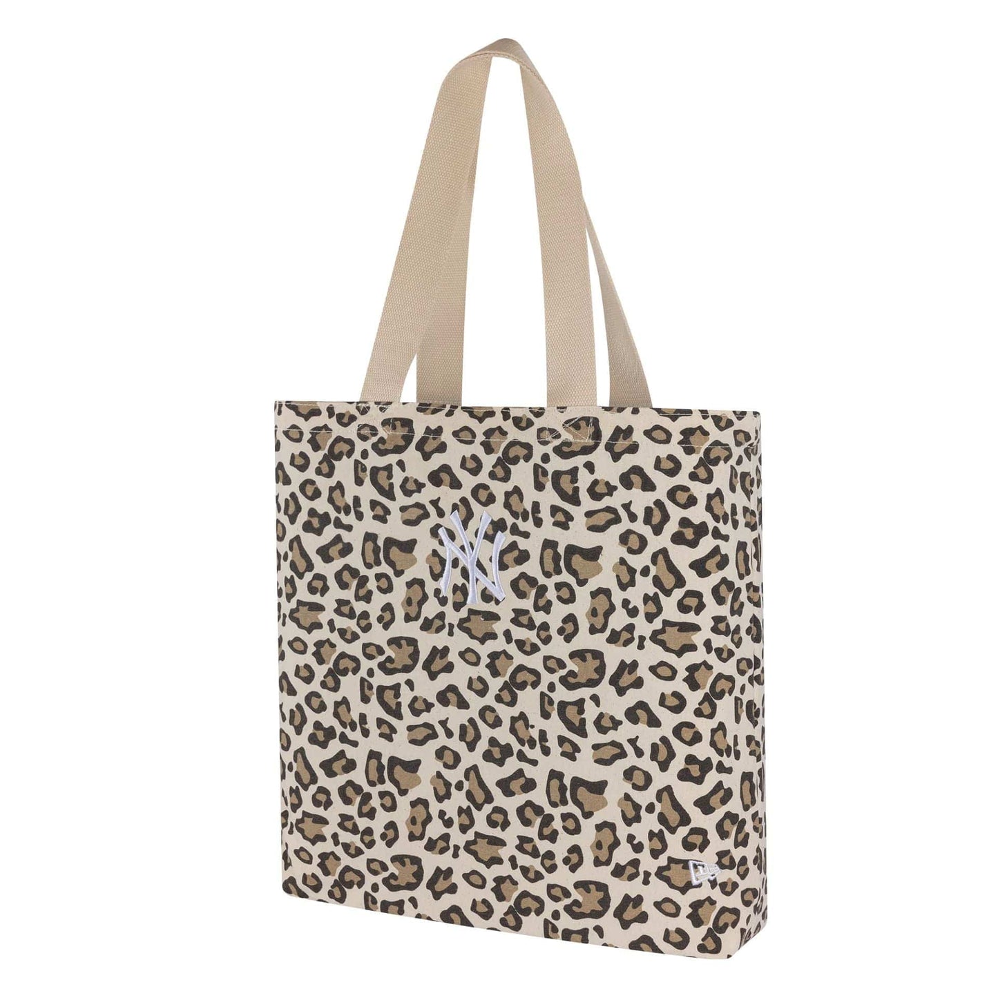 This is a New York Yankees Animal Print Leopard Tote Bag 3