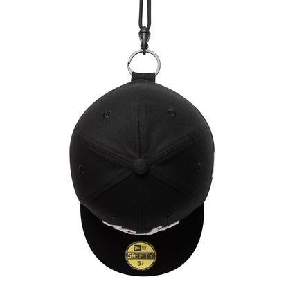 This is a New Era 59FIFTY Black Cap Pouch 6