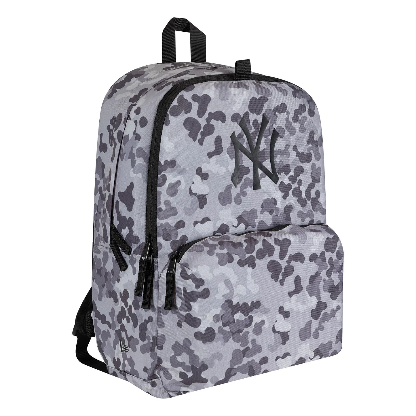 This is a New York Yankees MLB All Over Print Grey Stadium Backpack 3