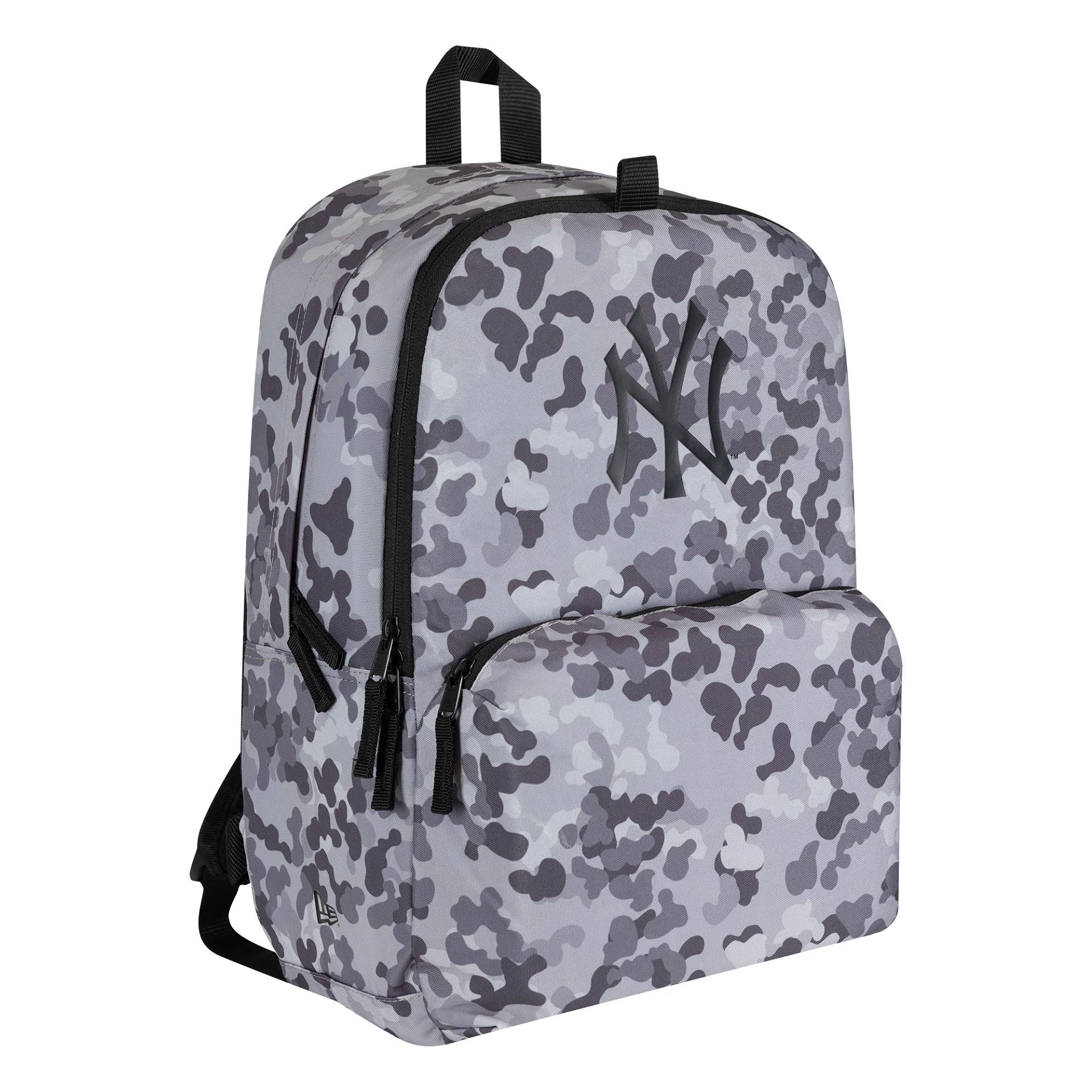 This is a New York Yankees MLB All Over Print Grey Stadium Backpack 3