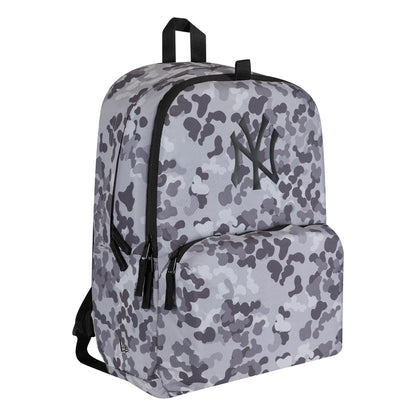 This is a New York Yankees MLB All Over Print Grey Stadium Backpack 3