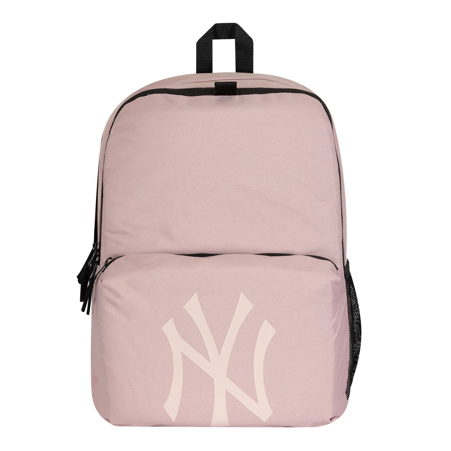 This is a New York Yankees MLB Pale Pink Stadium Backpack 2