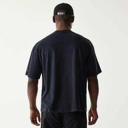 The Male model is wearing Chicago White Sox MLB City Connect G1 Black T-Shirt 2