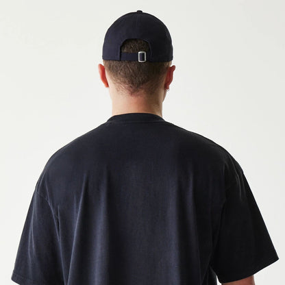 The Male model is wearing Miami Marlins MLB City Connect G1 Black T-Shirt 6