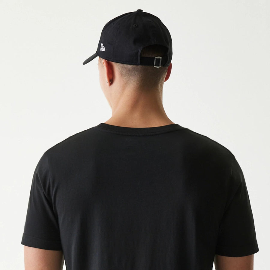 The Male model is wearing Miami Marlins MLB City Connect 2025 Black T-Shirt 5