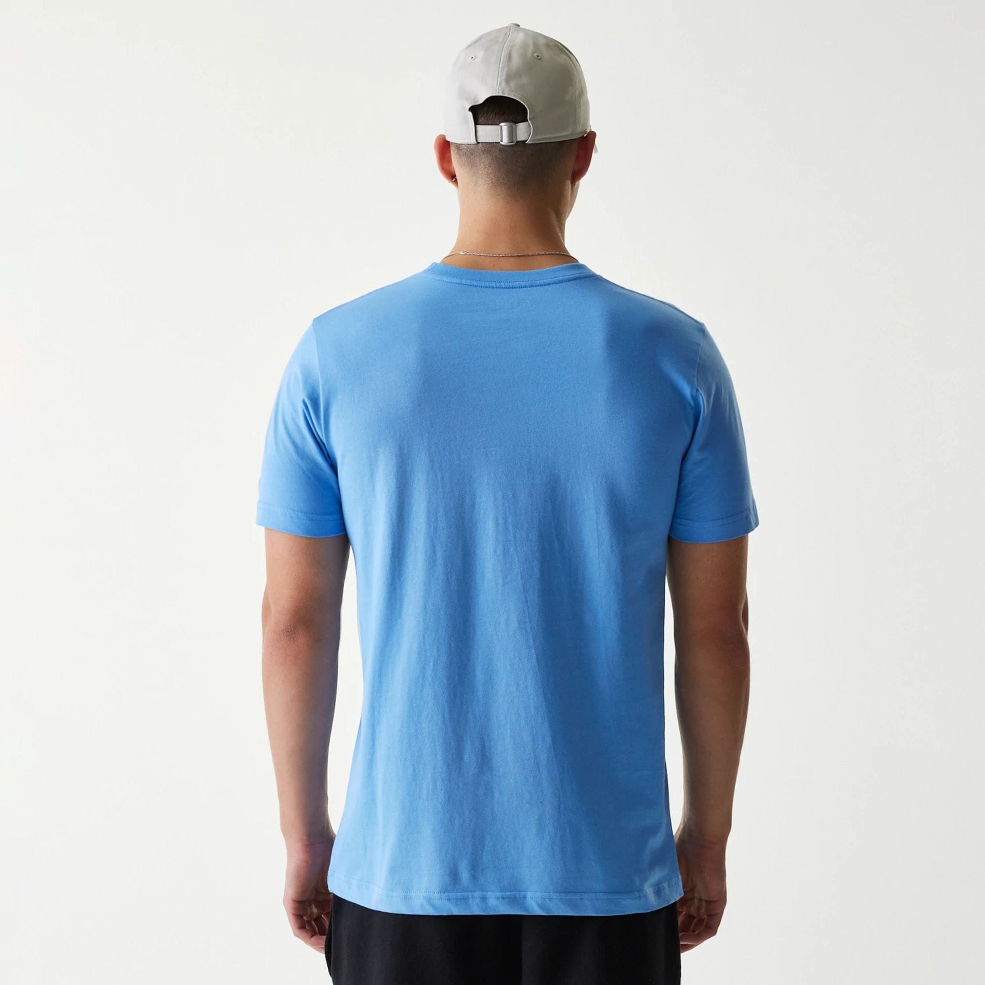 The Male model is wearing Colorado Rockies MLB City Connect 2025 Blue T-Shirt 2