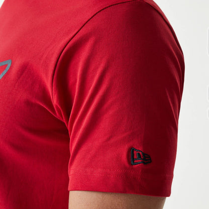 The Male model is wearing Chicago White Sox MLB City Connect 2025 Red T-Shirt 4