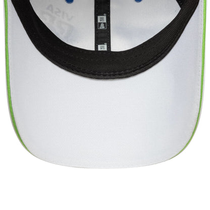 This is a Visa Cash App Racing Bulls Womens Team White Pony Tail Adjustable Cap 5