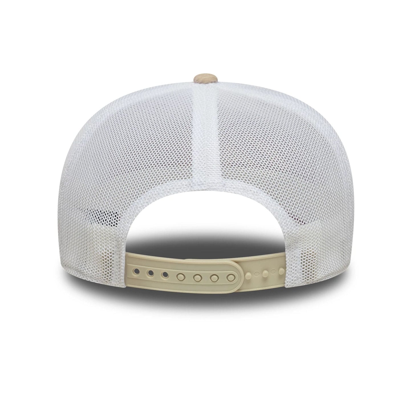 This is a Visa Cash App Racing Bulls Yuki Tsunoda Monaco Race Special Cream 9SEVENTY Stretch Snap Adjustable Cap 5