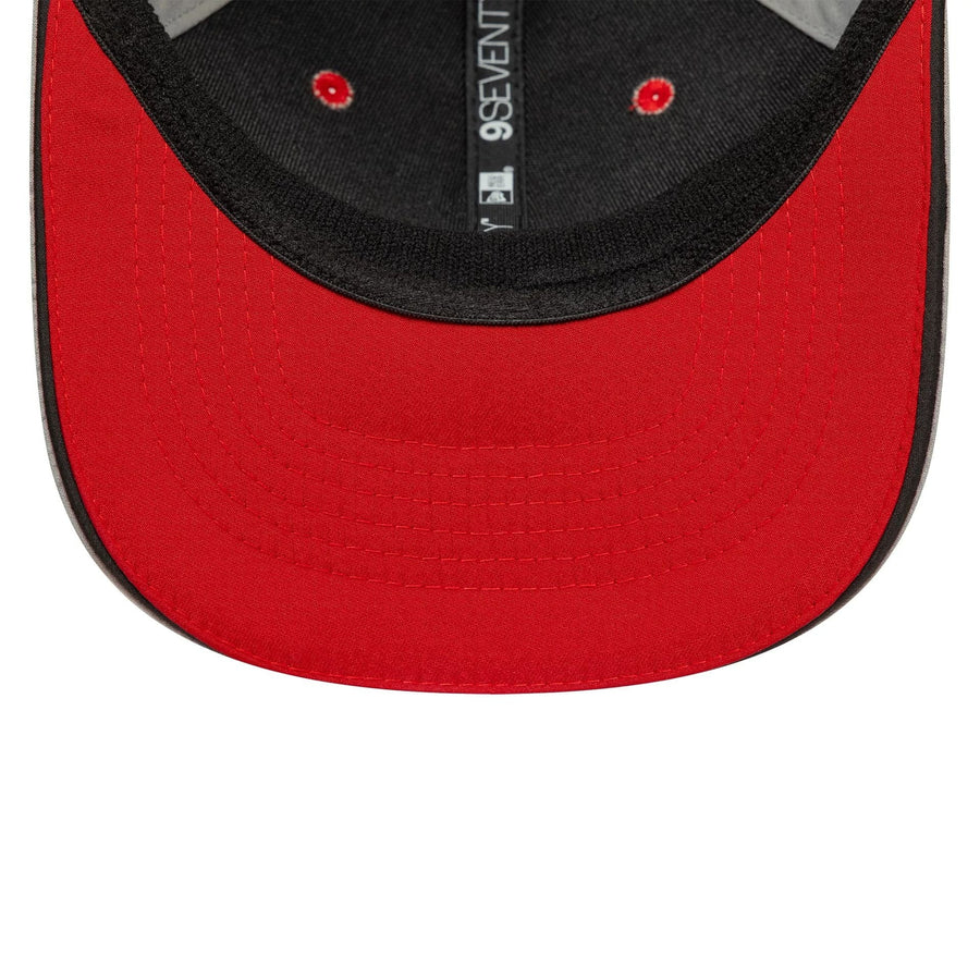 This is a Visa Cash App Racing Bulls Japan Race Special Grey 9SEVENTY Stretch Snap Adjustable Cap 2