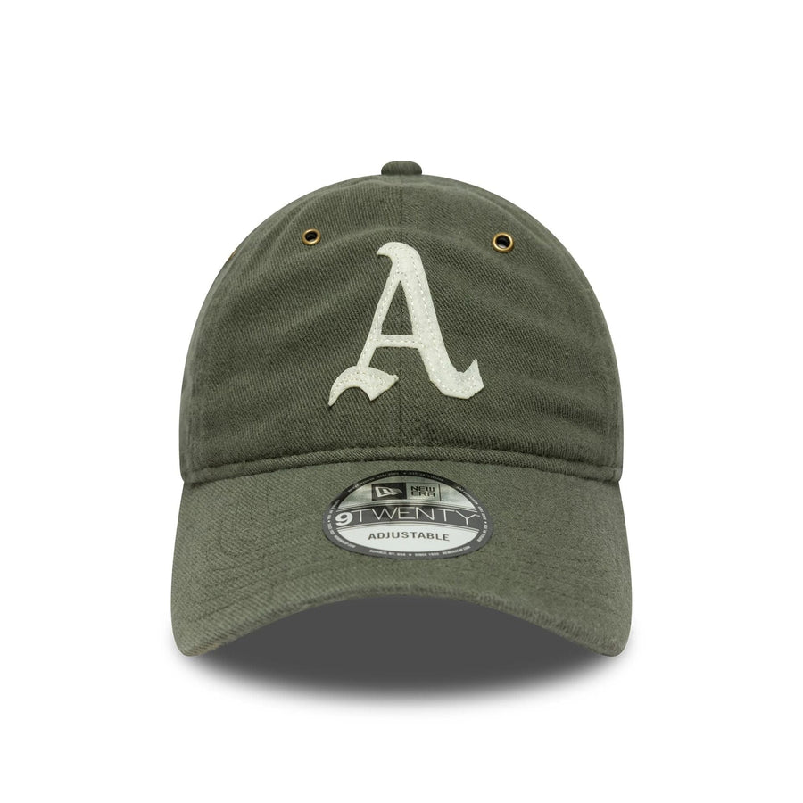 This is a Oakland Athletics MLB Cooperstown Patch Dark Green 9TWENTY Adjustable Cap 2